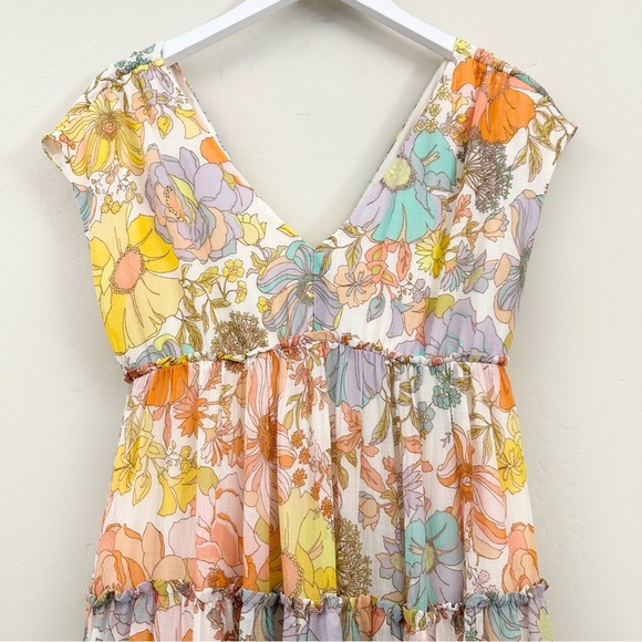 Anthropologie Ethereal Floral Maxi Dress - Picture 5 of 14